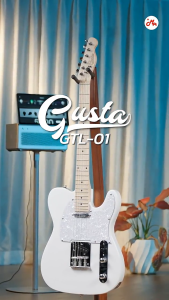 Gusta GTL-01 / GTL-01 HH Tele กีต้าร์ไฟฟ้า เทเล Tele / Telecaster แถมฟรี กระเป๋าและอุปกรณ์ Music Arms Telecaster ราคา Telecaster คือ - Lazada