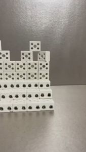 Terminal Keramik Tahan Panas 2 Hole | Element Pemanas Heater | Harga