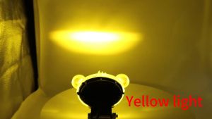 Motorcycle headlight/waterproof small spotlight mini driving dipped beam switch LED bulb