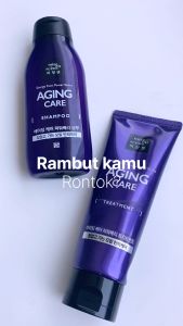 mise en scene Volume Care Purple Collagen Special Set - Paket Perawatan Rambut Untuk Rambut Tipis Lepek dan Rontok Korea