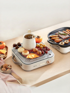 「China Plug」Bear | High-Power Home Cooking Electric Stove with Tea Pot