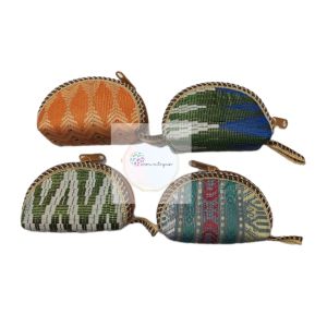 PE Doorgift Mini Coin Purse Songket Pattern Karipap