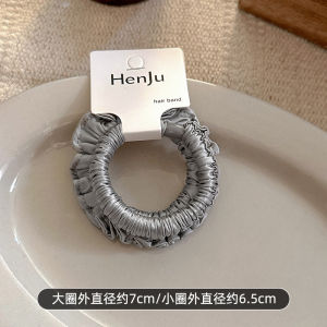 Dây Buộc Tóc Đàn Hồi Cao Phong Cách Hàn Quốc Cho Nữ Dây Buộc Tóc Mềm Mại Không Gây Hư Tổn Cho Tóc Dây Buộc Tóc Đơn Giản Thanh Lịch