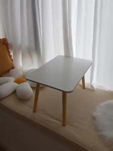 Meja Tamu 60x110cm Estetik Minimalis Meja Kopi Modern Meja Serbaguna