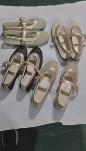 【YOKO】2CM Mesh Sandals For Women Rubber Anti Slip Cut Out Breathable Versatile Mary Jane Flat Shoes