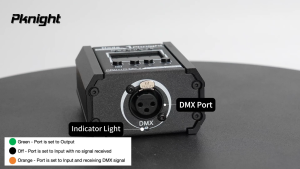 Pknight ArtNet sACN to DMX Converter | Bidirectional DMX512 Interface with LCD Display RJ45 EtherCON USB-C