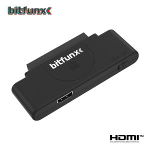 Bitfunx HDMI™ Video Audio Adapter RGB to 1080P With 16:9/4:3 Swith for  PCE PC Engine Core Grafx Game Console