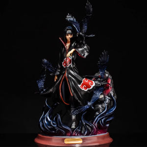 Naruto Hand-Made Itachi Uchiha Hand-Made Uchiha Itach GK Obscene Skunk Model Decoration for Free Gifts for Boys