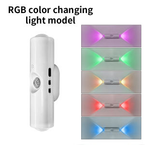 Magnetic Motion Sensor Smart Light LED Rechargeable Wall Gradient Ambient Light Dimmable Indoor Light for Stairs Hall Entrances