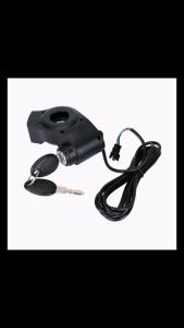 EELHOE | New Display Switch Power with Key Lock Bike Finger Thumb Throttle Electric Bicycle Thumb Throttle Voltmeter Digital VoltageAcc