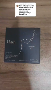 10.10 SALE Hush chocolate Dark Chocolate 4 pcs 32 gram