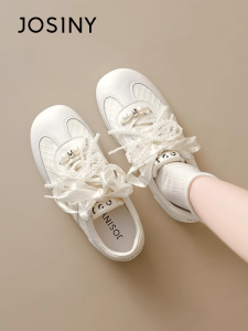 Josiny | Hidden Heel Pearls Sport Versatile Leisure Shoes