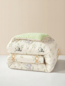 Boyang Home Textile | Detachable All-Season Cotton Bean Blanket for Toddlers Kindergarten Use