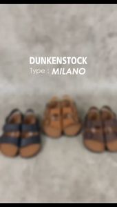 DUNKENSTOCK Milano Sandal Pria Dewasa Sendal Birken Sol Puyuh Cowo Casual Keren Trendy Model Terbaru Kekinian