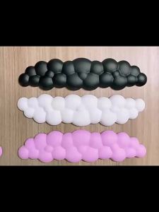 Waterproof PU Leather Mouse Pad Wrist Rest Support Pad Ergonimic Cloud Mouse Pads And Keyboard Cloud Wrist Rest