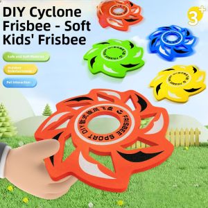 JIFANPAUL | DIY Outdoor Sport Toy - Hand Thrown Boomerang & Soft Flying Disc