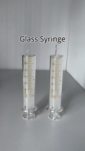 Picagari Kaca Glass Syringe Luer Slip 1 2 5 10 20 30 50 60 ml cc 玻璃注射器