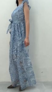 New Product Ken-269 Long Dress Pesta Kondangan Graduation Wanita Bodycon Brukat Tulle Mewah Elegant Korean Look Free Tali Pinggang