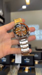 นาฬิกาผู้ชาย NEW SEIKO 5 SPORTS SKELETON TIME SONAR 70S รุ่น SRPJ47K ไซโก