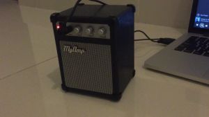 COD MyAmp Classic Amplifier Portable Speaker MP3 / Amplifier Classic Class Mini Ampli Gitar Listrik Elektrik Akustik Portable Bass 12 Inch Ampli Gitar