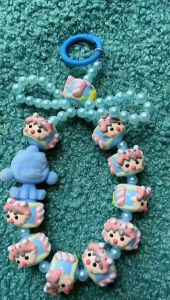 Gantungan Hp Strap Phone Lanyard HP Estetik Murah Tali Gantungan Untuk Case Hp Berkualitas Gantungan Kunci Tas Manik-Manik Painted Beads