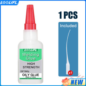 LOOLIFL super glue professional adhesive transparent cyanoacrylate glue quick-drying tasteless and long-lasting adhesion.