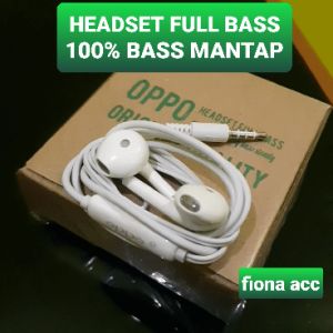 Headset oppo jb bass terbaik bisa telpon musik karaoke barang bagus murah