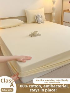 MENGWEIJUE | 100% Cotton A-grade Maternity Safe Mattress Protector