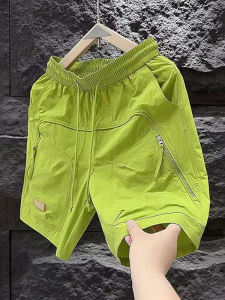 Quần Short Công Sở Nam Mùa Hè Mỏng Nhiều Túi Nhanh Khô Quần Dài Năm Phần Ống Đứng Quần Công Sở Thời Trang Thiết Kế Hợp Thời Trang