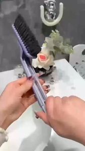 2-in-1 Cleaning Brush Multifunctional 360° Rotating Crevice Cleaning Brush for Bathroom and Kitchen for Crevice and Surface Cleaning
