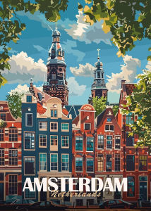 Acrylic Paint By Numbers Tourism City Travel Painting By Numbers on Canvas Coloring By Number for Adults Paint Digital Art