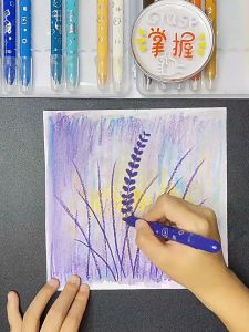 Grasp Crayon Set 48/36 Warna Mata Sedang Silky Crayon Water Soluble Crayons Krayon Licin Grasp Rotasi Krayon warna