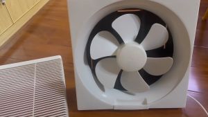 Exhaust Fan 20cm 25 cm 28.5cm 6 inch 8 inch 10 Inch / 8" 10" Ceiling Plafon Exhaust  Fan Tahan Air Bisu Kamar Mandi Extractor Exhaust Fan Putih Tersedia dua gaya Kipas ventilasi dengan jaring