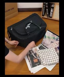 กระเป๋าเดินทาง 2ล้อ travel bag กระเป๋าล้อลาก กระเป๋าขึ้นเครื่อง กระเป๋ากระเป๋าเดินทางหญิง สไตล์เกาหลี พับเก็บได้ น้ำหนักเบา ความจุขนาดใหญ่ ขึ้นเครื่องได้ทุกสายการบิน พร้อมส่ง