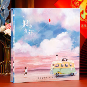 Large Capacity 5 Inch Photo Album Family Edition 1000 Pages Memory Book Album Page Insert Style Storage Photo Album