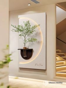 3D Sandstone Cream Creative Lighting Decorative Painting