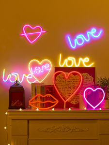 BEAUTY IN THE LIGHT | Proposal Decor Neon Light Love Sign Indoor Wall Lamp