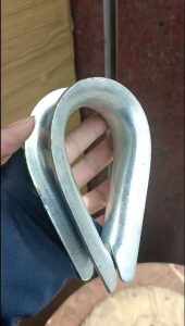 Lót Cáp Lót Bảo Vệ Dây Cáp Thép Mạ Ø24 Ø25 Ø26 mm Chống Mài Mòn Phụ Kiện Cáp Bền Chắc