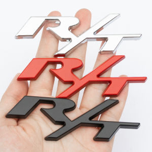 Car Stickers 3D R/T RT Letter For Dodge Renegade Caravan Chrysler Jeep Cherokee Compass Challenger Charger Ram Caliber Journey