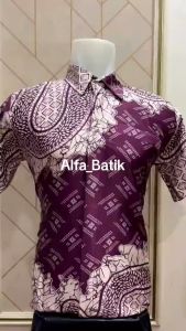 Kemeja Pendek Pria Dewasa Motif Batik Terbaru 2025