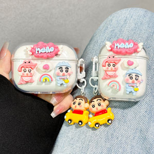 Transparent Silicone Protective Case for OPPO Enco Air4 pro Free4 Clip Bluetooth Earphone Cover Box Cartoon Cute Sketchy Design