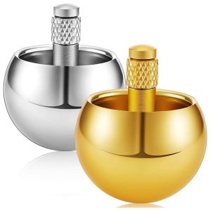 หัวเห็ดโลหะ Gyro Fidget แหวน Antistress สําหรับเด็ก Simple Dimple Fidgets Hand Spinner Anti ความเครียด Popite Anti-stress