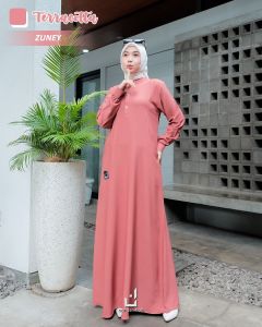 GAMIS ZUNEEY BY ANNASHIHAH. ABAYA POLOS PREMIUM