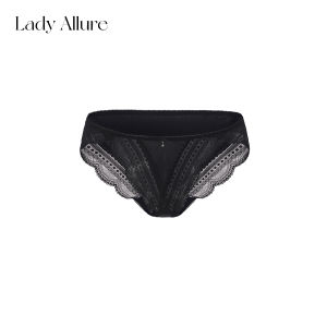 Sensual High Slit Low Waist Ice Silk Briefs