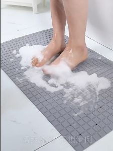 HA 37 SUDOKU PVC Bathroom Mat Shower Bath Anti Slip Keset Kamar Mandi PVC Karet Penghisap  72 x 38