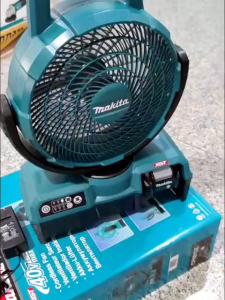 13 inch Portable Fan Automatic head swing timed shutdown Industrial Grade Desk Fan Strong Wind for Outdoor Camping & More