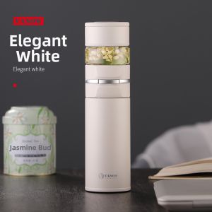 Vanow | Insulation Vacuum Flask Stainless Steel Tea Infuser Cup