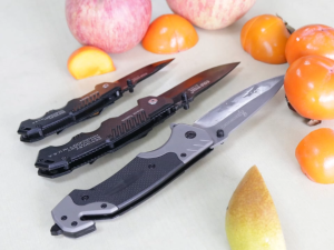 High-Hardness Lockable Folding Tool Portable Camping Multitool Sharp Fruit Knife for Outdoor Emergency
