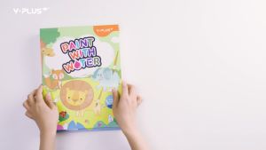 Y-Plus Watercoloring Book (Dinosaur World/Amazing Vehicles/Fantastic Animals)