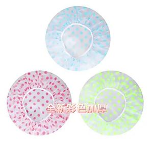 1/5pcs Shower Cap Waterproof Bathing Household Long Hair Shower Dry Hair Cap Kitchen Fume Prevention Sanitary Hat